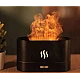 Umidificator de aer cu lumina ambientala si efect de flacara semineu 180 ml Umidificator de aer cu lumina ambientala si efect de flacara semineu 180 ml