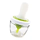 Pensula din silicon pentru ulei recipient inclus alb/verde Pensula din silicon pentru ulei recipient inclus alb/verde