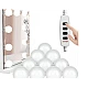 Set 10 Becuri LED pentru Oglinda de Machiaj cu 3 Moduri de Iluminare Set 10 Becuri LED pentru Oglinda de Machiaj cu 3 Moduri de Iluminare