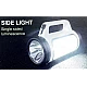 Lanterna de mana cu iluminare dubla si incarcare solara led cob YC 202 Lanterna de mana cu iluminare dubla si incarcare solara led cob YC 202