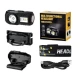 Lanterna de cap T131 cu senzor de miscare si clema pentru palarie USB XPE LED 400 lm