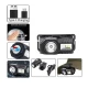 Lanterna de cap T131 cu senzor de miscare si clema pentru palarie USB XPE LED 400 lm