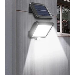 Lampa solara cu senzor de miscare si lumina 12 led BK128 12 Lampa solara cu senzor de miscare si lumina 12 led BK128 12