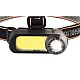 Lanterna de cap WH 1707 cu led XPE+COB ajustabila 90 de grade 2 moduri iluminare Lanterna de cap WH 1707 cu led XPE+COB ajustabila 90 de grade 2 moduri iluminare