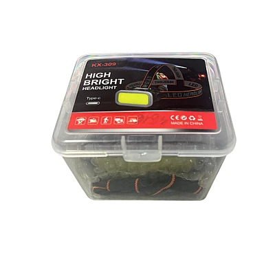 Lanterna de cap COB cu acumulator KX 309 cu led puternic Lanterna de cap COB cu acumulator KX 309 cu led puternic