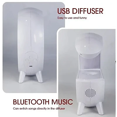 Boxa Umidificator aromoterapie T00K8 tehnologie Anti Gravity Bluetooth 350 ml Boxa Umidificator aromoterapie T00K8 tehnologie Anti Gravity Bluetooth 350 ml