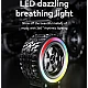 Boxa portabila G2389 cu led RGB model roata 10W Boxa portabila G2389 cu led RGB model roata 10W