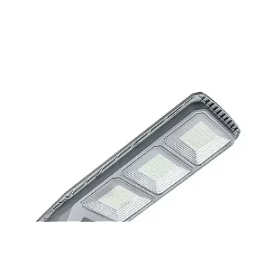 Lampa solara stradala cu senzor de miscare telecomanda 100W cu 3 casete Model JG 803 Lampa solara stradala cu senzor de miscare telecomanda 100W cu 3 casete Model JG 803