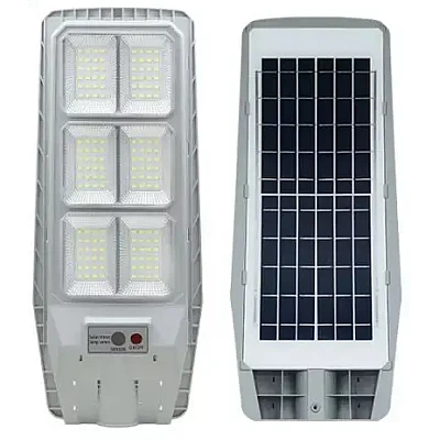 Lampa solara stradala cu senzor de miscare telecomanda 150W cu 6 casete Model JG 806 Lampa solara stradala cu senzor de miscare telecomanda 150W cu 6 casete Model JG 806