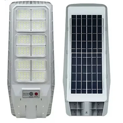 Lampa solara stradala cu senzor de miscare telecomanda 200W cu 12 casete Model JG 812 Lampa solara stradala cu senzor de miscare telecomanda 200W cu 12 casete Model JG 812