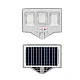 Lampa solara stradala cu telecomanda JG 703 cu 3 casete 108 LED 6000K senzor de miscare 100W Lampa solara stradala cu telecomanda JG 703 cu 3 casete 108 LED 6000K senzor de miscare 100W
