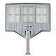 Lampa solara stradala cu telecomanda JG 712 cu 12 casete 108 LED 6000K senzor de miscare 200W Lampa solara stradala cu telecomanda JG 712 cu 12 casete 108 LED 6000K senzor de miscare 200W
