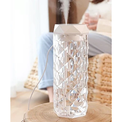 Umidificator de aer tip lampa decorativa cu lumini LED crystal Umidificator de aer tip lampa decorativa cu lumini LED crystal