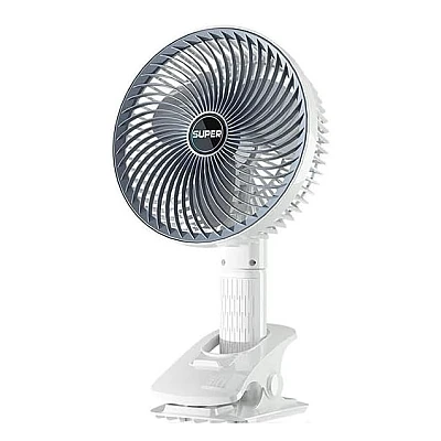 Ventilator de birou portabil cu clips reincarcabil silentios cu 3 viteze Ventilator de birou portabil cu clips reincarcabil silentios cu 3 viteze