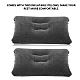 Saltea auto gonflabila 2 perne suprafata catifelata 130 x 80 x 40 cm Saltea auto gonflabila 2 perne suprafata catifelata 130 x 80 x 40 cm