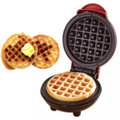 Mini aparat de facut gofre/vafe putere 350W
