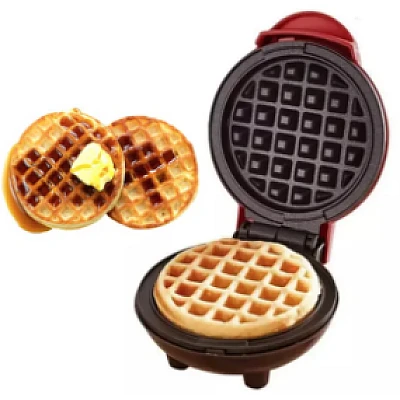 Mini aparat de facut gofre/vafe putere 350W Mini aparat de facut gofre/vafe putere 350W