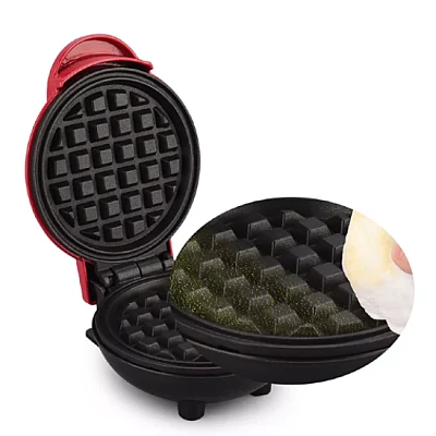 Mini aparat de facut gofre/vafe putere 350W Mini aparat de facut gofre/vafe putere 350W