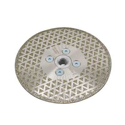 Disc diamantat pentru taiere si slefuire 125mm GRI Disc diamantat pentru taiere si slefuire 125mm GRI