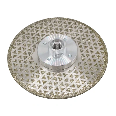 Disc diamantat pentru taiere si slefuire 125mm GRI Disc diamantat pentru taiere si slefuire 125mm GRI