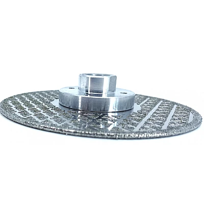 Disc diamantat pentru taiere si slefuire 125mm GRI Disc diamantat pentru taiere si slefuire 125mm GRI