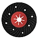 Disc abraziv pentru mozaic 180mm P16/P24 Disc abraziv pentru mozaic 180mm P16/P24