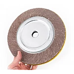 Disc perie lamelar smirghel 150 mm polizor suport metalic Disc perie lamelar smirghel 150 mm polizor suport metalic