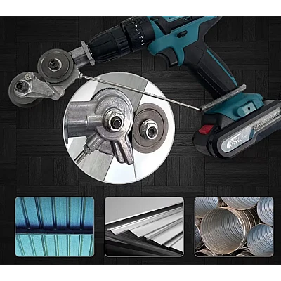 Adaptor pentru bormasina de taiat tabla si materiale fieroase Adaptor pentru bormasina de taiat tabla si materiale fieroase
