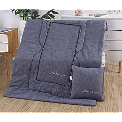 Perna 2 in 1 multifunctionala 40x40x10cm/110x150cm ALBASTRA Perna 2 in 1 multifunctionala 40x40x10cm/110x150cm ALBASTRA