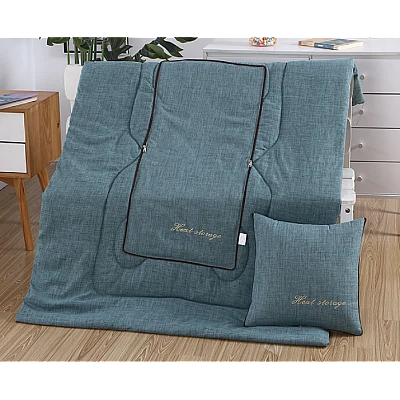 Perna 2 in 1 multifunctionala 40x40x10cm/110x150cm VERDE