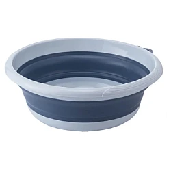 Lighean rotund pliabil 35cm ALBASTRU