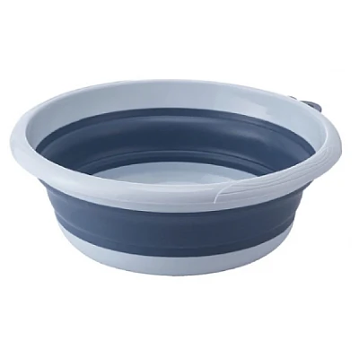 Lighean rotund pliabil 39cm ALBASTRU