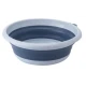 Lighean rotund pliabil 39cm ALBASTRU