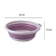 Lighean rotund pliabil 39cm ROZ