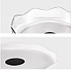 Organizator rotativ 360 grade pentru bucatarie / baie 27 cm alb
