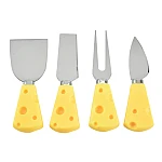 Set 4 ustensile mici pentru branzeturi inox