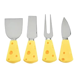 Set 4 ustensile mici pentru branzeturi inox