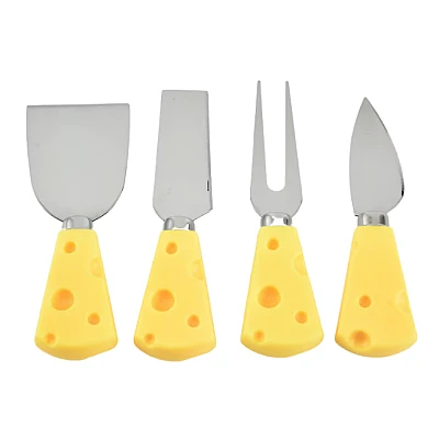 Set 4 ustensile mici pentru branzeturi inox Set 4 ustensile mici pentru branzeturi inox