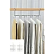 Organizator pentru pantaloni 5 suporturi otel inoxidabil
