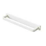 Suport autoadeziv pentru prosop retractabil 26.4 x 3 x 5.5 cm alb