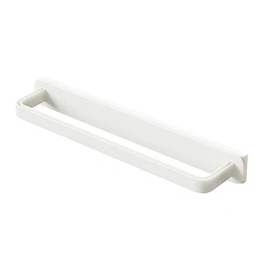 Suport autoadeziv pentru prosop retractabil 26.4 x 3 x 5.5 cm alb