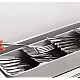 Organizator pentru tacamuri 5 compartimente Alb