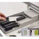 Organizator / suport pentru cutite 2 nivele pentru 18 cutite Alb