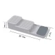 Organizator / suport pentru cutite 2 nivele pentru 18 cutite Alb