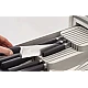 Organizator / suport pentru cutite 2 nivele pentru 18 cutite Alb