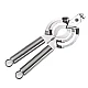 Desfacator multifunctional de borcane inox 25 x 6 cm