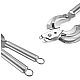 Desfacator multifunctional de borcane inox 25 x 6 cm