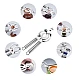 Desfacator multifunctional de borcane inox 25 x 6 cm