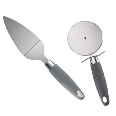 Set ustensile pentru pizza 2 piese otel inoxidabil