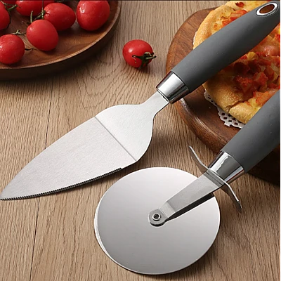 Set ustensile pentru pizza 2 piese otel inoxidabil
